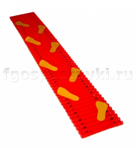 Дорожка массажная со следами (8 следов) в чехле из кожи - fgospostavki.ru - Иркутск