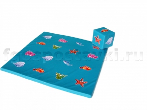 Игровой мат "Море" с кубиком - fgospostavki.ru - Иркутск