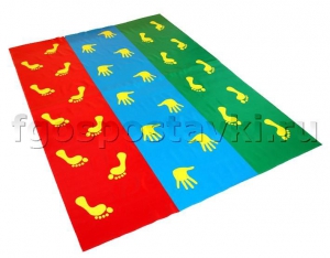 Коврик координационный "Мы идем-4" (1 слойная кожа) - fgospostavki.ru - Иркутск