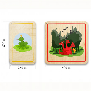 Набор стеновых панелей «Мир сказки - Волшебные герои» - fgospostavki.ru - Иркутск