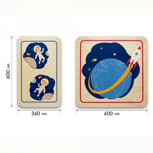 Набор стеновых панелей «Мы в Космосе - Первый полёт» - fgospostavki.ru - Иркутск