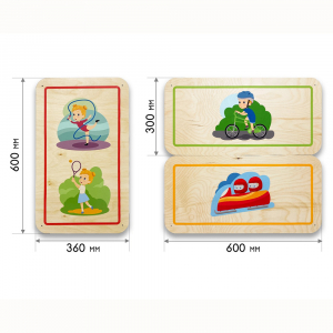 Набор стеновых панелей «Спорт - Движение-жизнь» - fgospostavki.ru - Иркутск