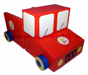 Каталка «Пожарная машина» большая - fgospostavki.ru - Иркутск