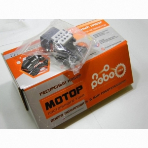 Детский конструктор по образовательной робототехнике "Ресурсный набор РОБОТРЕК "МОТОР ПОСТОЯННОГО ТОКА" - fgospostavki.ru - Иркутск