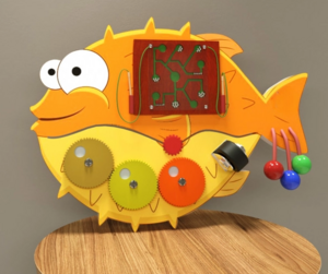 Бизиборд «Рыба-еж» - fgospostavki.ru - Иркутск