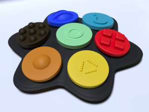 Полностью тактильный коммуникатор 7-кнопочный многоуровневый - fgospostavki.ru - Иркутск