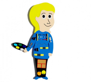 Бизиборд «Юный художник» - fgospostavki.ru - Иркутск