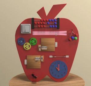 Бизиборд «Яблоко знаний» - fgospostavki.ru - Иркутск