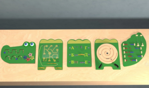 Бизиборд «Крокодил Гена» - fgospostavki.ru - Иркутск