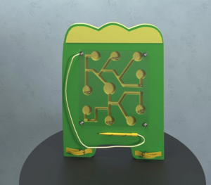 Бизиборд «Зеленый лабиринт» - fgospostavki.ru - Иркутск