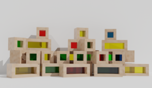 Детский развивающий набор из разноцветных элементов - fgospostavki.ru - Иркутск