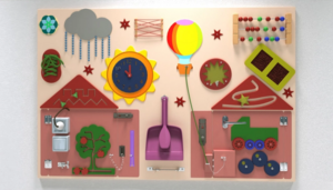 Бизиборд «Бытовые предметы» - fgospostavki.ru - Иркутск