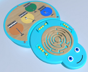 Настенный игровой элемент «Гусеница» - fgospostavki.ru - Иркутск