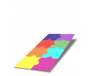 Настенная панель «Разноцветные пазлы» - fgospostavki.ru - Иркутск