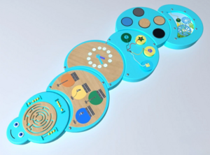 Развивающая панель «Гусеница» - fgospostavki.ru - Иркутск