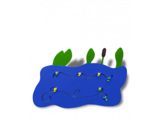 Тактильно-развивающая панель «Пруд» - fgospostavki.ru - Иркутск