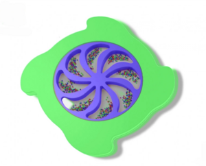 Тактильно-развивающая панель «Вращение радуги» - fgospostavki.ru - Иркутск