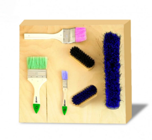 Тактильно-развивающая панель с мягкими кисточками - fgospostavki.ru - Иркутск