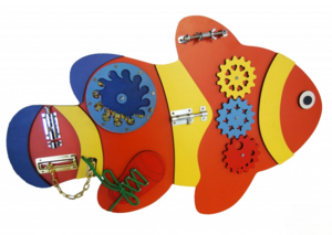 Бизиборд «Оранжевая рыбка» - fgospostavki.ru - Иркутск