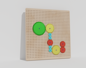 Тактильно–развивающая панель «Механика» - fgospostavki.ru - Иркутск