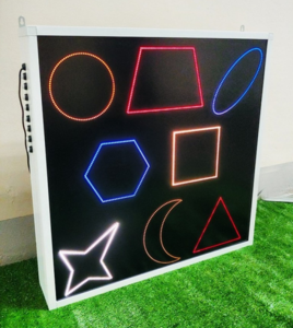 Панель интерактивная со светящимися цветными фигурами - fgospostavki.ru - Иркутск