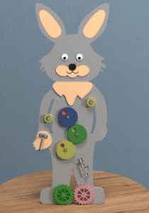 Бизиборд «Пасхальный кролик» - fgospostavki.ru - Иркутск