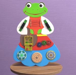 Бизиборд «Лягушка» - fgospostavki.ru - Иркутск