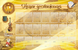 Стенд "Наши достижения" Вариант 5 - fgospostavki.ru - Иркутск