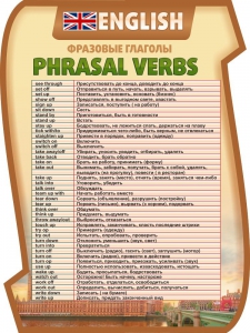 Стенд "Фразовые глаголы" - fgospostavki.ru - Иркутск