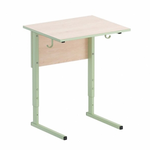 Стол ученический регулируемый (одноместный) на прямоугольной трубе - fgospostavki.ru - Иркутск