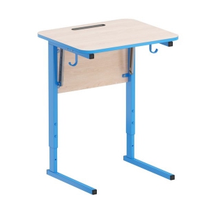 Стол ученический с наклоном столешницы (0-24°) на прямоугольной трубе - fgospostavki.ru - Иркутск