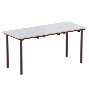 Стол обеденный 6-местный под табуретки на круглой трубе - fgospostavki.ru - Иркутск