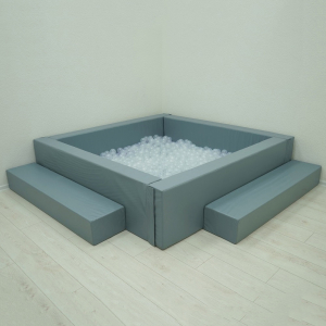 Сухой бассейн с шариками и RGB-подсветкой 190х190 см - fgospostavki.ru - Иркутск