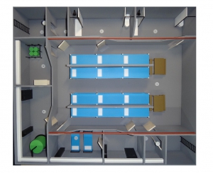 Макет "Убежище в разрезе" (встроенное убежище) - fgospostavki.ru - Иркутск