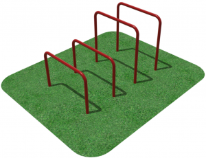 Упоры для отжимания цельносварные, разноуровневые  - fgospostavki.ru - Иркутск