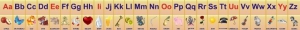 Стенд "Английский алфавит" Вариант 2 - fgospostavki.ru - Иркутск