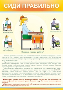 Стенд "Сиди правильно" - fgospostavki.ru - Иркутск