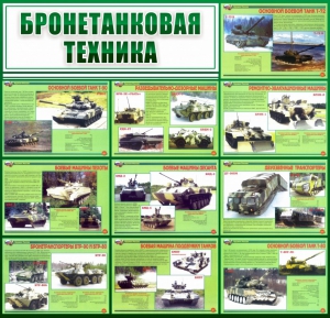 Стенд "Бронетанковая техника" - fgospostavki.ru - Иркутск