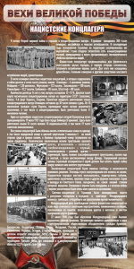 Стенд "НАЦИСТСКИЕ КОНЦЛАГЕРЯ" - fgospostavki.ru - Иркутск