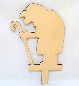 Персонаж для теневого театра "Баба Яга" - fgospostavki.ru - Иркутск