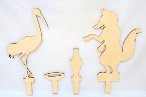 Теневой театр "Лиса и журавль" - fgospostavki.ru - Иркутск