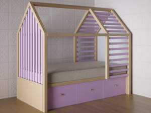 Детская кровать «Инга» - fgospostavki.ru - Иркутск