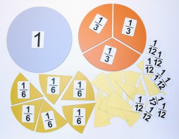 Набор магнитных карточек "Доли и дроби - 3" - fgospostavki.ru - Иркутск