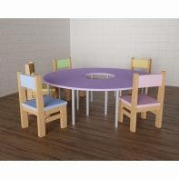 Детский стол «Пончик» - fgospostavki.ru - Иркутск