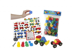 Конструктор «Транспортные средства» 64 детали - fgospostavki.ru - Иркутск