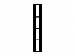 Набор магнитных карточек "Двойная тактовая черта" (6 штук) - fgospostavki.ru - Иркутск