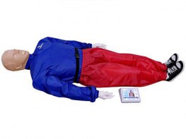 "Александр-04" тренажер-манекен взрослого пострадавшего для отработки приемов сердечно-легочной реанимации (голова, туловище, конечности) с контроллером - fgospostavki.ru - Иркутск