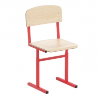 Стул ученический регулируемый на прямоугольной трубе рост. гр. № 1-4 - fgospostavki.ru - Иркутск