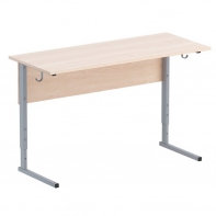 Стол ученический двухместный регулируемый на прямоугольной трубе - fgospostavki.ru - Иркутск