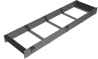 Кассета для бруса толчкового (металлическое основание) - fgospostavki.ru - Иркутск